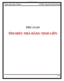 Tiểu luận: Tìm hiểu nhà hàng Tịnh Viên