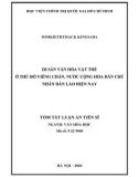 Luận án Tiến sĩ Văn hoá học: Di sản văn hoá vật thể ở thủ đô Viêng Chăn, nước Cộng hoà dân chủ nhân dân Lào hiện nay