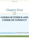 Lecture note Business Ethics: How to design and manage ethical organizations: Chapter 4 - Denis Collins