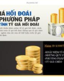 Thuyết trình: Tỷ giá hối đoái và phương pháp tính tỷ giá hối đoái