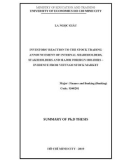 Summary of PhD thesis: Investors' reaction to the stock trading announcement of internal shareholders, stakeholders and major foreign holders evidence from Vietnam stock market