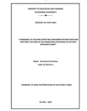 Summary of new contributions of Doctoral thesis: A research of factors affecting consumer satisfaction and applying the same in the marketing strategies of kitchen appliance firms