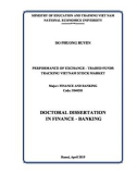 Doctoral dissertation in Finance: Performance of exchange – Traded funds tracking Vietnam stock market