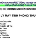 BẢO VỆ ĐỀ CƯƠNG NGHIÊN CỨU KHOA HỌC: QUẢN LÝ MÁY TÍNH PHÒNG THỰC HÀNH