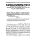 Báo cáo Ảnh hưởng của thời vụ đến sinh trưởng và năng suất chất xanh của cây đậu biếc (Clitoria ternatea L.) trong điều kiện vụ đông tại Gia Lâm - Hà Nội 