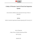 Master's thesis of Engineering: A study of vibration control of truck seat suspension system