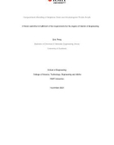 Master's thesis of Engineering: Computational modelling of graphene oxide and amyloidogenic protein amylin