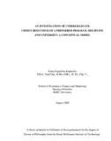 Doctoral thesis of Philosophy: An investigation of undergraduate choice behaviour of a preferred program, discipline and university: a conceptual model