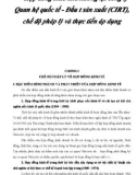 Đề tài: Hợp đồng thuê nhà xưởng tại công ty đồng thuê nhà xưởng Quan hệ quốc tế - Đầu t sản xuất (CIRT), Đầu xuất chế độ pháp lý và thực tiễn áp dụng chế pháp thực tiễn