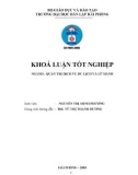 Khoá luận tốt nghiệp Quản trị dịch vụ du lịch và lữ hành: Thực trạng và giải pháp nâng cao chất lượng dịch vụ tiệc tại Trung tâm hội nghị tiệc cưới Lạc Hồng