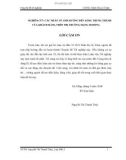 Chuyên đề tốt nghiệp NGHIÊN CỨU CÁC NHÂN TỐ ẢNH HƯỞNG ĐẾN LÒNG TRUNG THÀNH CỦA KHÁCH HÀNG TRÊN THỊ TRƯỜNG MẠNG DI ĐỘNG 