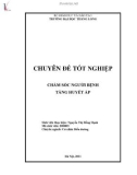 Chuyên đề tốt nghiệp: Chăm sóc người bệnh tăng huyết áp