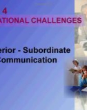 Lecture Business and industrial communication - Chapter 10: Superior - Subordinate communication