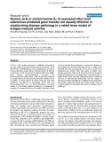 Báo cáo y học: Human, viral or mutant human IL-10 expressed after local adenovirus-mediated gene transfer are equally effective in ameliorating disease pathology in a rabbit knee model of antigen-induced arthritis