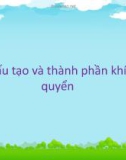 Báo cáo: Cấu tạo và thành phần khí quyển