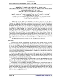 Báo cáo khoa học: Nghiên cứu phân lập, nuôi cấy in vitro tảo silic nước mặn Chaetoceros calcitrans Paulsen, 1905 và ứng dụng sinh khối tảo làm thức ăn cho tôm he chân trắng