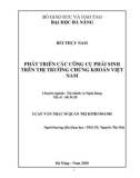 Luận văn: Phát triển các công cụ tài chính phát sinh trên thị trường chứng khoán Việt Nam - trường ĐH Đà Nẵng