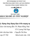 Báo cáo đồ án tốt nghiệp: Xây dựng ứng dụng dựa trên mạng ngang hàng