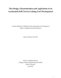 Master's thesis of Applied Science: The design, characterisation and application of an accelerated drill test for cutting tool development