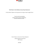 Master's thesis of Applied Science: Multi-objective solar building envelope design optimization