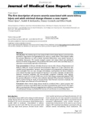 Báo cáo y học: The first description of severe anemia associated with acute kidney injury and adult minimal change disease: a case report