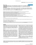 Báo cáo y học: Cost-effectiveness of activated protein C in real-life clinical practice