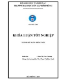 Luận văn Thạc sĩ Kế toán - Kiểm toán: Hoàn thiện công tác kế toán vốn bằng tiền tại Chi nhánh công ty TNHH Giao Nhận Vận tải DH