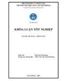 Khóa luận tốt nghiệp Kế toán – Kiểm toán: Hoàn thiện công tác kế toán doanh thu, chi phí và xác định kết quả kinh doanh tại Công ty TNHH thương mại và giao nhận Kim Lộ