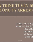 Thuyết trình: Quy trình tuyển dụng nhân sự tại công ty Arkema Việt Nam