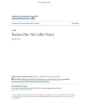 Accounting undergraduate Honors theses: Business plan - The coffee project