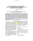 Kết quả nghiên cứu xây dựng mô hình trồng cây sa nhân tím (Amomum longiligulare T. L. Wu) tại huyện Sơn Hòa, tỉnh Phú Yên