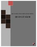 Đồ án tốt nghiệp - Phân tích thiết kế hệ thống - QUẢN LÝ SÁCH