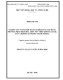 Tóm tắt Luận án Tiến sĩ Hóa học: Nghiên cứu tổng hợp màng hydroxyapatit bằng phương pháp điện hóa trên nền thép không gỉ 316L có và không có màng titan nitrua