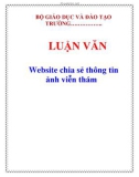 LUẬN VĂN: Website chia sẻ thông tin ảnh viễn thám