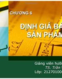 Bài thuyết trình: Định giá bán sản phẩm