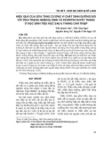 Hiệu quả của sữa tăng cường vi chất dinh dưỡng đối với tình trạng Hemoglobin và Ferritin huyết thanh ở học sinh tiểu học sau 6 tháng can thiệp