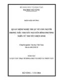 Tóm tắt Luận văn Thạc sỹ ngành Văn học Việt Nam: Quan niệm nghệ thuật về con người trong iểu thuyết Nguyễn Bình Phương nhìn từ thuyết hiện sinh