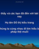 Phương pháp thịt muối