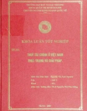 Luận văn: Thuê tài chính ở Việt Nam; thực trạng và giải pháp