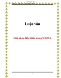 Luận văn: Giải pháp điều khiển trong WiMAX