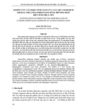 Báo cáo nghiên cứu khoa học: NGHIÊN CỨU CẢI THIỆN TÍNH NĂNG CỦA VẬT LIỆU COMPOSITE SỢI ĐAY/ NHỰA POLYPROPYLENE BẰNG PHƯƠNG PHÁP BIẾN TÍNH NHỰA NỀN