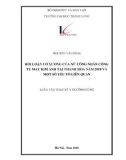 Tóm tắt luận văn Thạc sĩ Y tế công cộng: Rối loạn cơ xương của nữ công nhân Công ty may Kim Anh tại Thanh Hóa năm 2018 và một số yếu tố liên quan