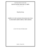 Luận văn Thạc sĩ Khoa học: Nghiên cứu chế tạo hệ đo nồng độ hạt bụi PM2.5 và PM10 trong không khí dựa trên Arduino