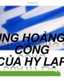 Thuyết trình: Khủng hoảng nợ công của Hy Lạp