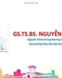 Bài giảng Phẫu thuật nội soi trong phụ khoa - GS.TS Nguyễn Viết Tiến