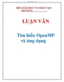 LUẬN VĂN: Tìm hiểu OpenMP và ứng dụng