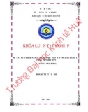 Khóa luận tốt nghiệp Quản trị kinh doanh: Một số giải pháp nâng cao hiệu quả hoạt động bán hàng tại Công ty TNHH MTV K'event Anh Khoa