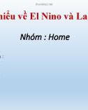 Báo cáo: Tìm hiểu về EL Nino và LA Nina