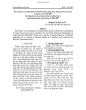 Kết quả điều tra thành phần sâu bệnh hại trên giống hồng không hạt Bảo Lâm tại Lạng Sơn năm 2003-2007