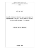 Luận án Tiến sĩ Hóa học: Nghiên cứu phân tích xác định hàm lượng và biện pháp xử lí Xianua trong nước thải bằng phương pháp hóa học và sinh học